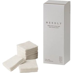 NEEDLY - Mild Cleansing Multi Cotton Pad - Make-up Removers - Katoen - 100 Stuks