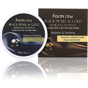 Black Pearl & Gold - Hydrogel Oogpatches - 60st.