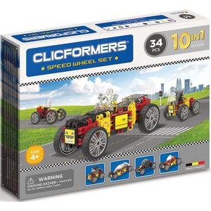 Clicformers Racewagenset 74-delig
