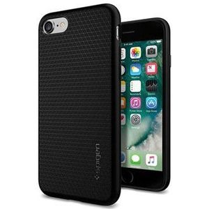 iPhone SE2022 Hülle Spigen Liquid Air Schwarz