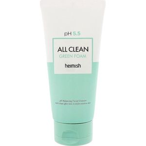 All Clean Green Foam Cleanser pH5.5 - Heimish - Koreaanse skincare - gezichtsreiniging