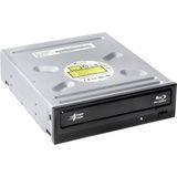 Hitachi-LG BH16 Internal Blu-Ray Drive, BD BD-R BDXL DVD-RW CD-RW ROM Player/Writer for Desktop PC, Windows 10 Compatible, 16x Write Speed, Software Included - Black (Bulk Version)