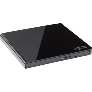 Hitachi-LG Slim Portable DVD-Writer optisch schijfstation DVD±RW Zwart