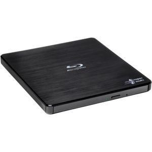 LG Draagbare Dvd Brander Ultra Slim Zwart (bp55eb40.ahle10b)