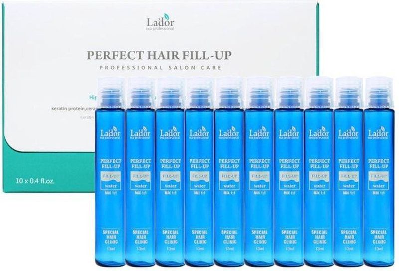 La'dor Perfect Hair Fill-Up Intensief Concentreerde Verzorging voor Beschadigd en Broos Haar 10x13 ml