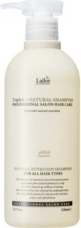 La'dor - Triple X3 - Shampoo - 530 ml - Natuurlijke Ingrediënten