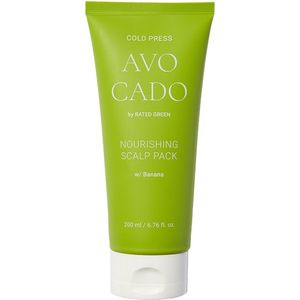 Rated Green - Scalp Pack - Avocado - 200 ml - Natuurlijke Ingrediënten