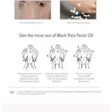 HaruHaru - Wonder Zwarte Rijst Gezichtsolie - 30 ml - Natuurlijke Ingrediënten