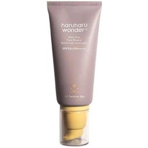 Haruharu WONDER Black Rice Pure Mineral Relief Daily Sunscreen - 100% Minerale SPF 50+ - Voor Gevoelige Huid