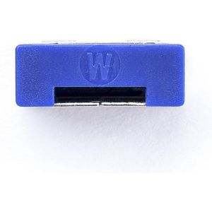 SMARTKEEPER USB-A Port Blocker - 6 x slot met 1 x sleutel (donkerblauw)