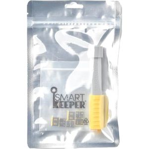 Smartkeeper Basic  inchUSB-A Port inch Blocker geel 6 Stk.+Key