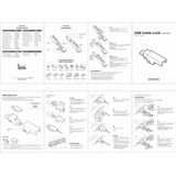 Smart Keeper - Basis USB Kabelslot - Beveiliging - Zwart - Grijs
