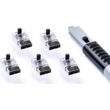 SmartKeeper - ESSENTIAL - LAN-kabelsloten - Zwart - 5 Stuks