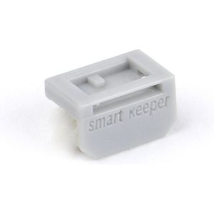 SmartKeeper ESSENTIAL Lot de 4 mini bloqueurs de ports d'affichage + clé/gris