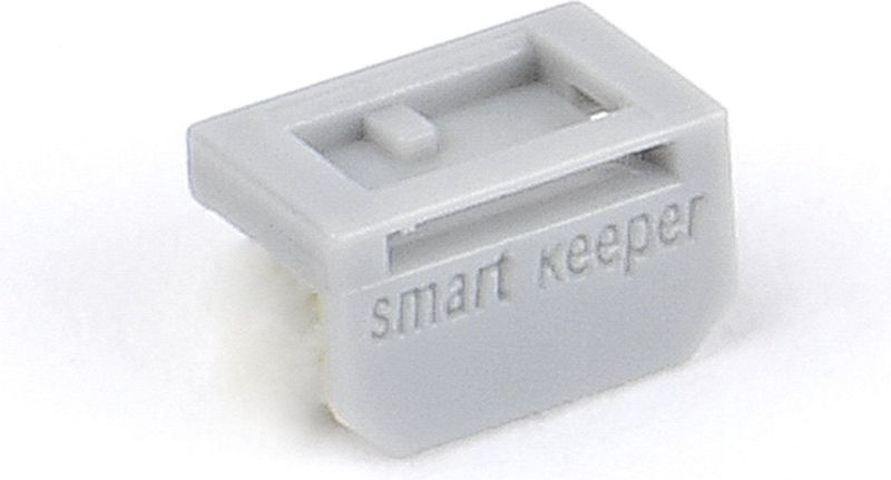 Smart Keeper - Mini Display Port Sloten - 4 Stuks - Grijs - Kunststof