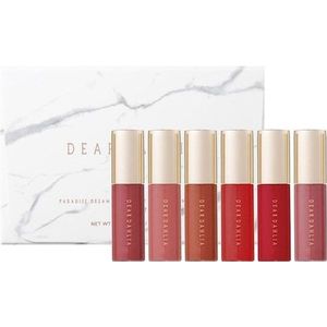 Dear Dahlia - Paradise Dream Velvet Lip Mousse Mini Red Collection Sets