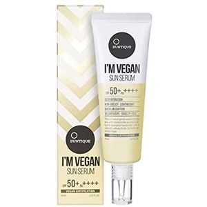 Suntique - I'm Vegan Sun Serum - Zonnebrandcrème - SPF50+ - Huidverzorging