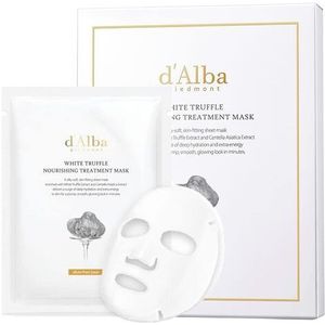 d'Alba - Witte Truffel - Voedend Behandelingsmasker - 5 Stuks