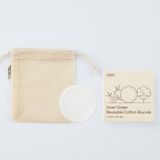 Purito Inner Green Reusable Cotton Rounds make-up removers en huidreinigers van katoen 10 st