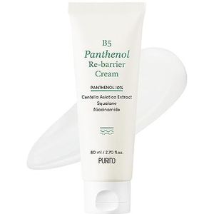 Purito B5 Panthenol Re-barrier Cream Diepe Hydratatie Crème  met kalmerend effect 80 ml