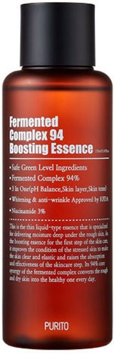 Purito - Fermented Complex 94 Boosting Essence - 94% Gefermenteerd Complex - 3% Niacinamide