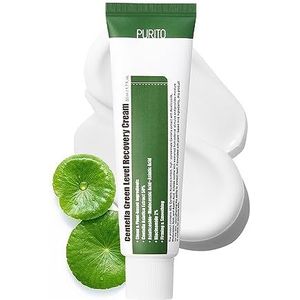 PURITO Centella Vert Level Recovery Crème 50 ml1.7 fl.oz Cica gezichtscrème, gevoelige huid, ouderdomsvlekken, huidskleur, verstevigend, rustgevend,