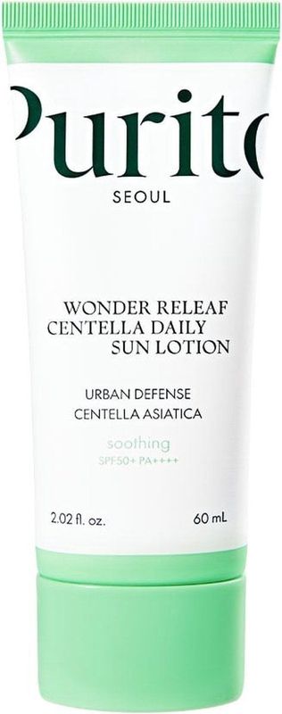 Purito Wonder Releaf Centella Daily Sun Lotion Zonnebrandcrème, 60 ml