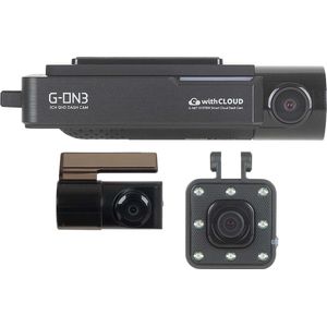 Gnet G-ON3 3CH QuadHD Cloud Wifi GPS 128gb dashcam voor auto