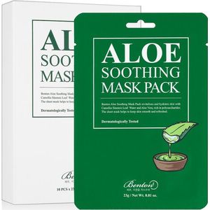 Benton - Aloë Kalmerend Masker - 1 Stuk - Hydraterend en Verzachtend