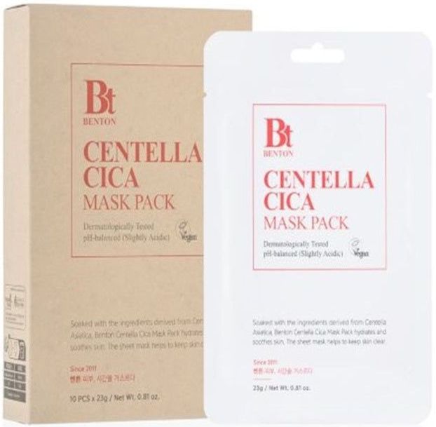 Benton - Goodbye Redness - Gezichtsmasker - Centella Asiatica - Hydraterend