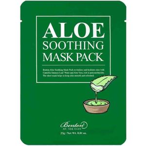 Benton - Aloe Soothing Mask Pack - Gezichtsmasker - 48% Aloë Vera - Kalmerend