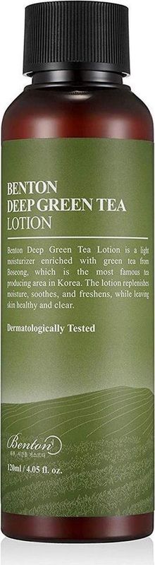 Benton - Deep Green Tea Lotion - Gezichtsverzorging - 120 ml