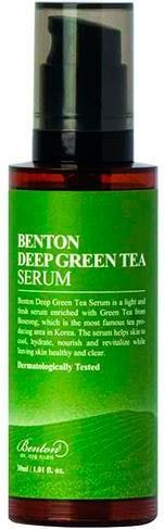 Benton - Deep Green Tea Serum - Gezichtsverzorging - Groene Thee - 53% Extract