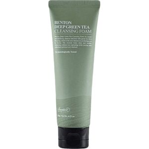 Benton - Deep Green Tea Cleansing Foam - Reinigingsschuim - 120 g - Groene Thee
