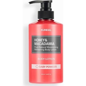 KUNDAL - Honey & Macadamia - Body Milk - 500 ml - Voedende Hydraterende Werking