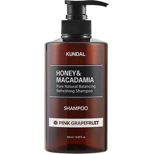 Kundal Honey & Macademia Nature Shampoo Pink Grapefruit 500 ml