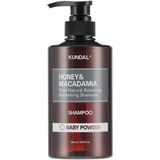KUNDAL - Honey & Macadamia - Natuurlijke Shampoo - 500 ml - Voor Droog en Beschadigd Haar