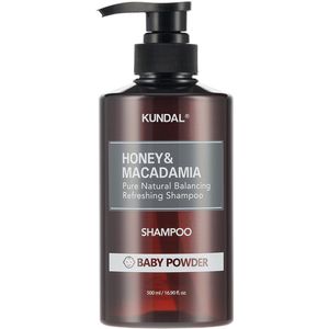 KUNDAL - Honey & Macadamia - Natuurlijke Shampoo - 500 ml - Voor Droog en Beschadigd Haar