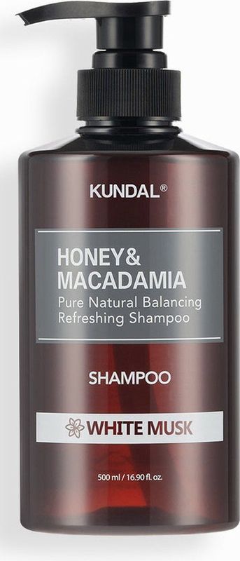 KUNDAL - Honey & Macadamia - Shampoo - Wit - 500 ml