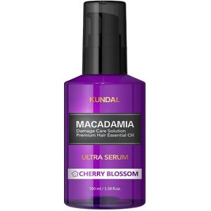 KUNDAL Macadamia Ultra Serum Cherry Blossom Herstellende Olie Serum voor Beschadigd Haar 100 ml