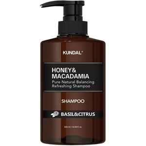 Kundal Honey & Macadamia Nature Shampoo Basil & Citrus 500 ml