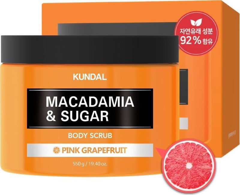Body Scrub - Pink Grapefruit - Macadamia & Sugar - 200ml