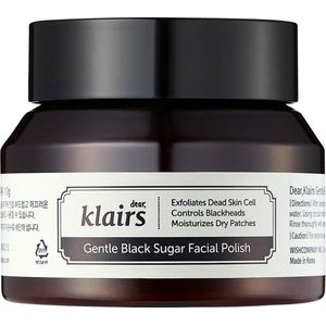 Klairs - Gentle Black Deep Cleansing Facial Polish - Zwart - 100% Veganistisch