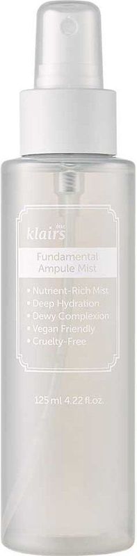 Klairs - Fundamental Ampule Mist - Gezichtsspray - 125 ml - Hydraterend