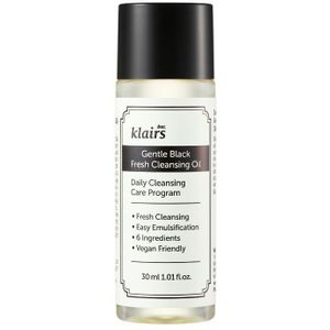 Klairs - Gentle Black Fresh Cleansing Oil - Gezichtsreiniger - Zwart - 150ml