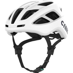 CRNK Veloce Fietshelm - 230 gram lichtgewicht - Magnetische Sluiting - Maat M - Kleur Wit
