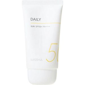 Missha - All Around Safe Block Cotton Sun - Zonnebrandcrème - SPF 50+ - 50 ml