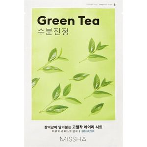Missha - Airy Fit Sheet Mask - Groene Thee - 1 stuk