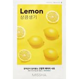 Missha - Airy Fit Sheet Mask Lemon - Gezichtsmasker - Citroenextract