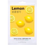Missha - Airy Fit Sheet Mask Lemon - Gezichtsmasker - Citroenextract